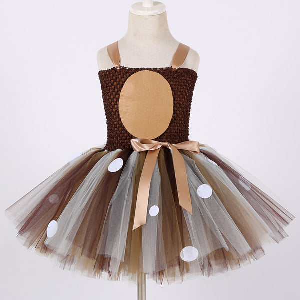 Baby Girls Fawn Costume Tutu Party Dress