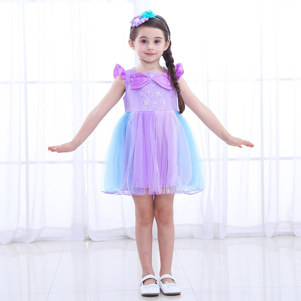 Baby Girls Princess Cotton Dress Halloween Costume