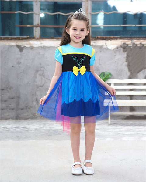 Baby Girls Princess Costume Dress with Cape