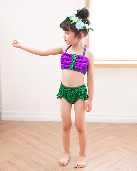 Girls Princess Bikini Swimsuit 11