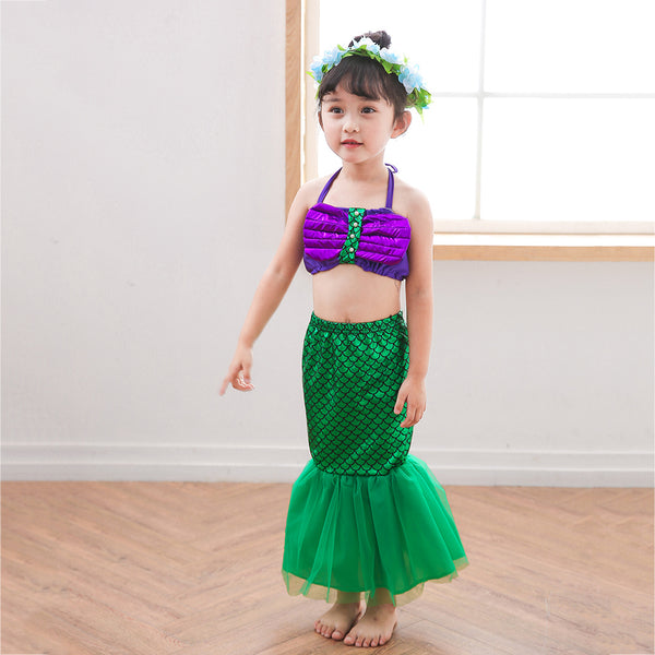 Girls Princess Bikini Swimsuit 11