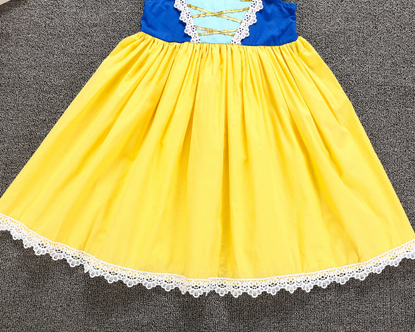 Baby Girls Princess Backless Costume Dress