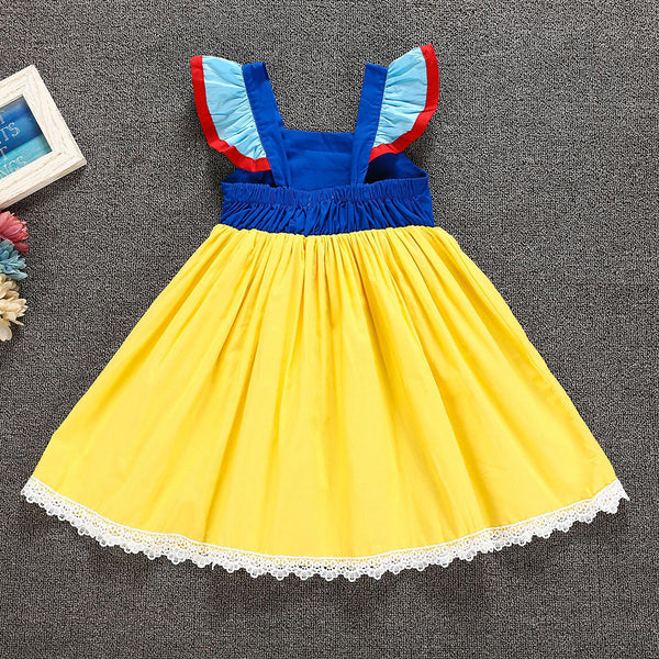 Baby Girls Princess Backless Costume Dress