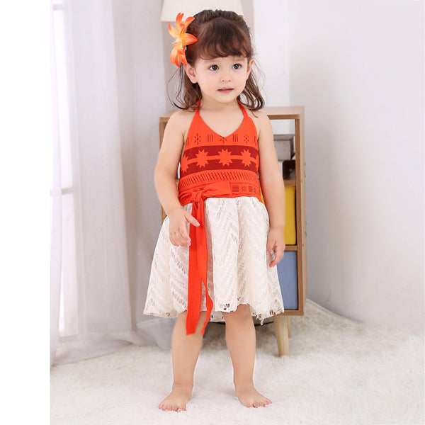 Baby Girls Princess Costume Red Dress