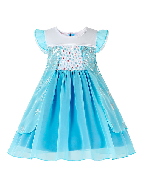 Baby Girls Princess Dress Cotton Halloween Party Costume Fancy Dress Up
