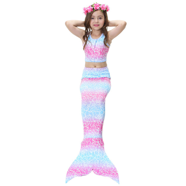 Girls Princess Bikini Swimsuit 12  with Vest