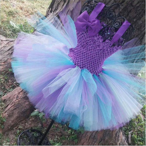 Girls Fairy Costume Tutu Dress