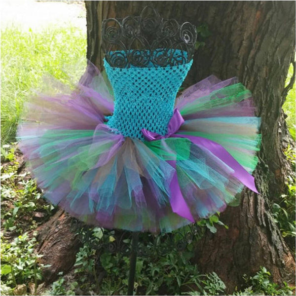 Girls Fairy Costume Tutu Dress