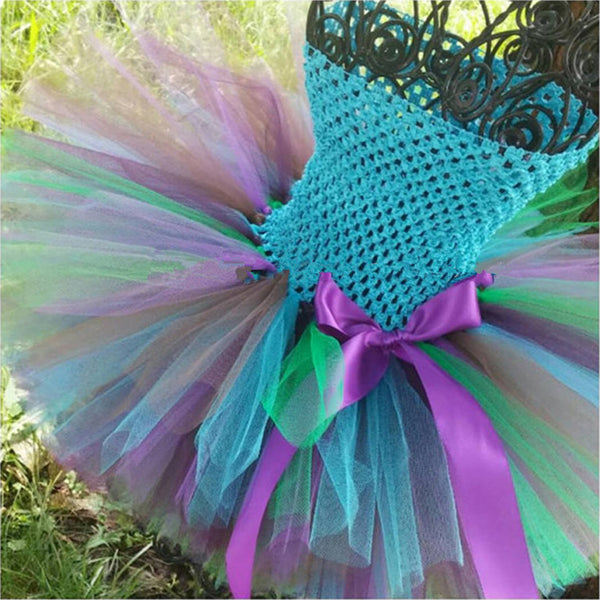 Girls Fairy Costume Tutu Dress