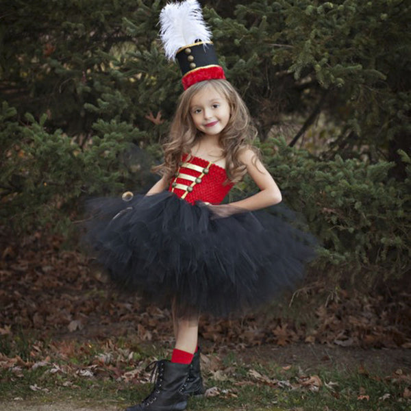 Baby Girls Little soldier Costume Tutu Dress