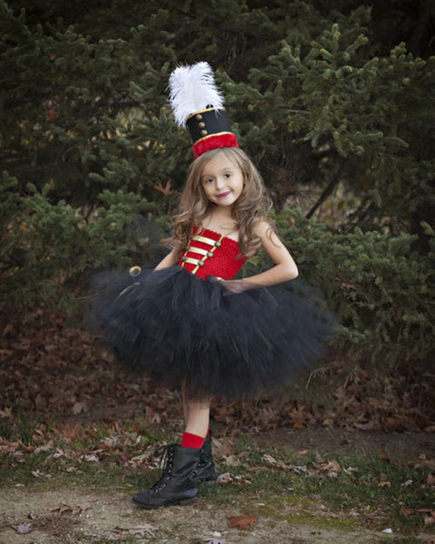 Baby Girls Little soldier Costume Tutu Dress