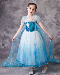 Little Girls Princess Dress Costume for Christmas Birthday Halloween