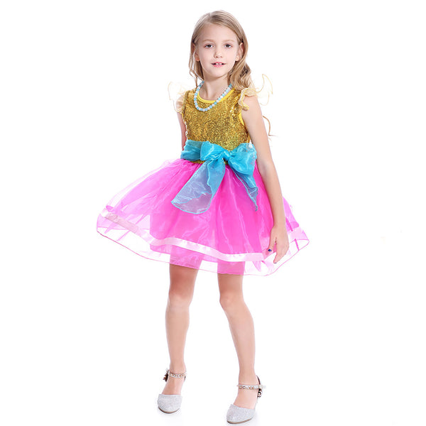 Nancy Classic Fancy Nancy Princess Girls Costume for Halloween Party