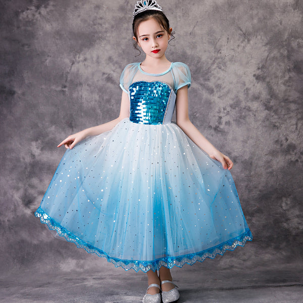 Little Girls Princess Dress Costume for Christmas Birthday Halloween